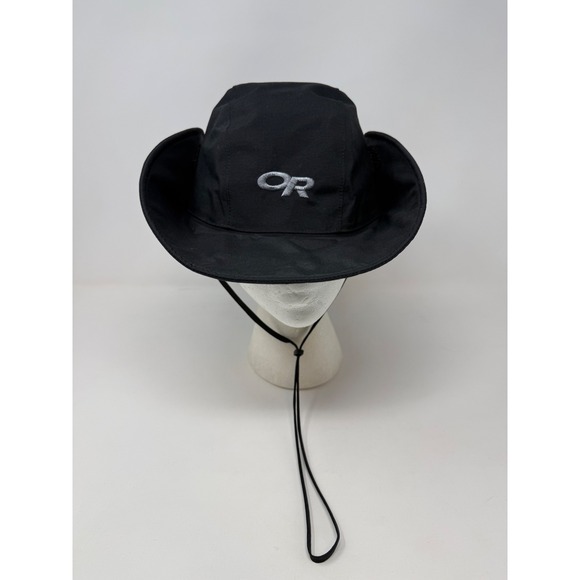 Outdoor Research Other - Outdoor Research Hat Mens Medium Black Gore-Tex Seattle Sombrero Rain Waterproof